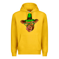Lemon St Patricks Day Cow Premium Hoodie - Bettercallsaul