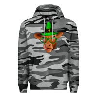 Slate Camo St Patricks Day Cow Premium Hoodie - Bettercallsaul