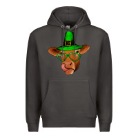 Smoke St Patricks Day Cow Premium Hoodie - Bettercallsaul