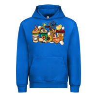 Cobalt Chicken coffee cups Urban Hoodie - HowdyJamesFarm