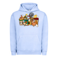 Pigment Grape Ice Chicken coffee cups Urban Hoodie - HowdyJamesFarm