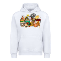 White Chicken coffee cups Urban Hoodie - HowdyJamesFarm
