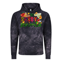Cloud Black sassy senorita Vintage Hoodie - HRA Design Shop