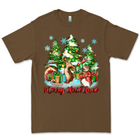 Cacao merry christmas rabbits Premium Tee - Zillion Design Studio