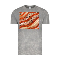 Cloud Rock orange glitter Vintage Tee - JahusDesignShop