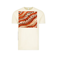 Vintage Arctic orange glitter Vintage Tee - JahusDesignShop