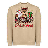 Mushroom merry christmas chihuahua Heavyweight Sweatshirt - JahusDesignShop