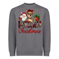 Storm merry christmas chihuahua Heavyweight Sweatshirt - JahusDesignShop