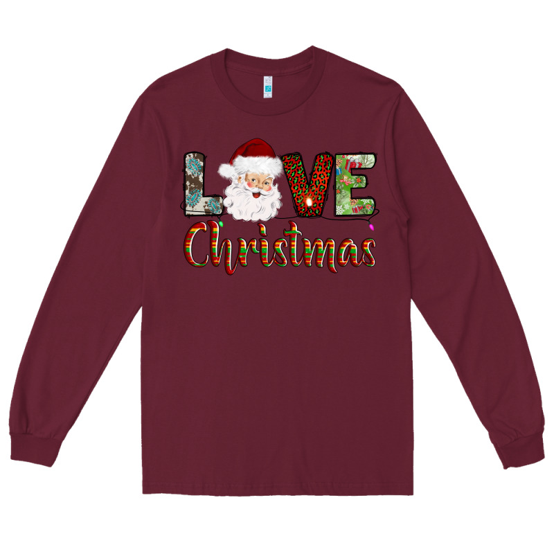 Love Christmas Long Sleeve Tee by AdoDesignShop | Teevron