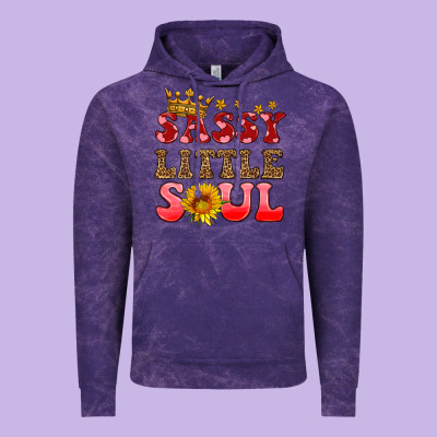 Sassy Little Soul Vintage Hoodie Designed By Hra Design Shop