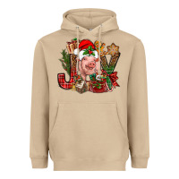 Mushroom joy christmas with pig bbs Heavyweight Hoodie - BundleAndBundleShop