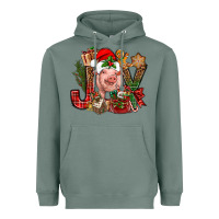 Sage joy christmas with pig bbs Heavyweight Hoodie - BundleAndBundleShop