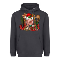 Smoke joy christmas with pig bbs Heavyweight Hoodie - BundleAndBundleShop