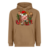 Toasted Coconut joy christmas with pig bbs Heavyweight Hoodie - BundleAndBundleShop
