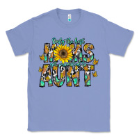 Colony Blue only the best moms get promoted to aunt Classic Tee - CowhideDigitalArt