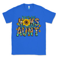 True Royal only the best moms get promoted to aunt Classic Tee - CowhideDigitalArt