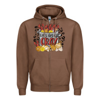 Chestnut let's get cray crawfish boil Zipper Hoodie - MaliasSmallBusiness