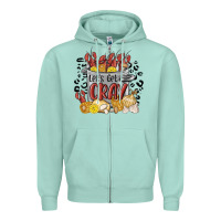Seafoam let's get cray crawfish boil Zipper Hoodie - MaliasSmallBusiness
