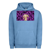 Pigment Pebble Blue elf with big ears and socks Urban Hoodie - TumblerDesignByShophia