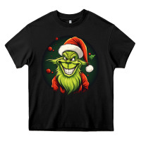 Black Grinch Heavy Core Tee - Unal Design