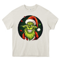 Cream Grinch Heavy Core Tee - Unal Design