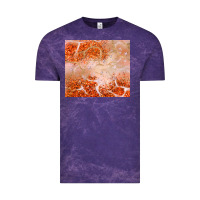 Cloud Purple orange glitter Vintage Tee - JahusDesignShop