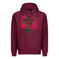 Burgundy He İs Risen Easter Premium Hoodie - Bettercallsaul