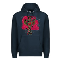 Navy He İs Risen Easter Premium Hoodie - Bettercallsaul