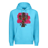 Ocean Blue He İs Risen Easter Premium Hoodie - Bettercallsaul