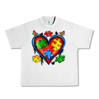 Lunar Rock autism heart Urban Heavy Tee - Artiststas