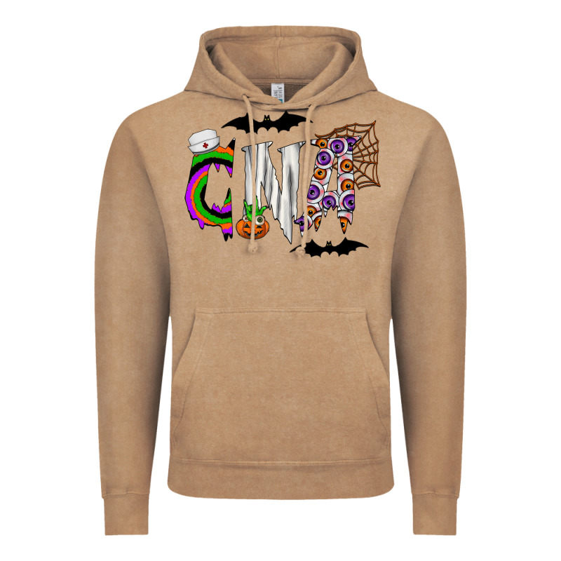 Halloween Cna Vintage Hoodie by CowhideDigitalArt | Teevron