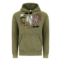 Vintage Olive Halloween CNA Vintage Hoodie - CowhideDigitalArt
