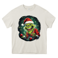 Cream Grinch Heavy Core Tee - Unal Design
