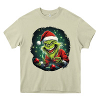 Mossy Grinch Heavy Core Tee - Unal Design