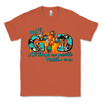 Copper with god all things are possible. cross Classic Tee - AdoDesignShop