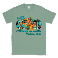 Sage with god all things are possible. cross Classic Tee - AdoDesignShop