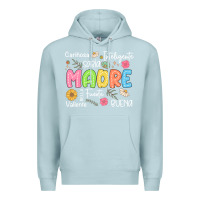Blue Mist madre spanish mothers day Premium Hoodie - JahusDesignShop