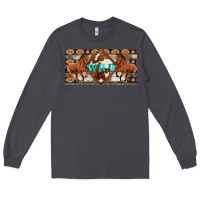 Smoke aztec horses and wild with cowhide license plate template Long Sleeve Tee - Artiststas