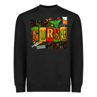 Black black nurse magic Heavyweight Sweatshirt - AdoDesignShop