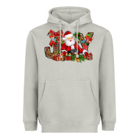 Moon Dust joy christmas with santa bbs Heavyweight Hoodie - BundleAndBundleShop