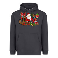 Smoke joy christmas with santa bbs Heavyweight Hoodie - BundleAndBundleShop
