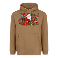 Toasted Coconut joy christmas with santa bbs Heavyweight Hoodie - BundleAndBundleShop
