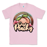 Bubblegum Pink just peachy Classic Tee - JahusDesignShop