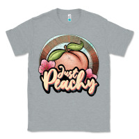 Heather Grey just peachy Classic Tee - JahusDesignShop