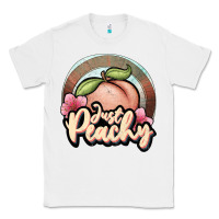 White just peachy Classic Tee - JahusDesignShop