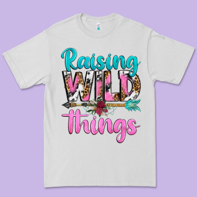 Raising Wild Things Premium Tee Designed By Texasbilliewilder