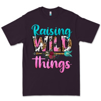 Plum raising wild things Premium Tee - texasbilliewilder