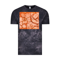 Cloud Black orange glitter Vintage Tee - JahusDesignShop