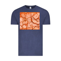 Vintage Denim orange glitter Vintage Tee - JahusDesignShop