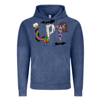 Vintage Denim lpt Vintage Hoodie - CowhideDigitalArt